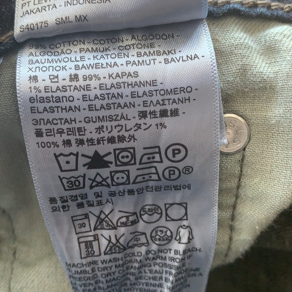 2009-2010 Levi’s 511 Slim Fit Denim Jeans - Picture 11 of 13